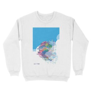 Alternative view of Flying Castle Unisex Crewneck Sweatshirt