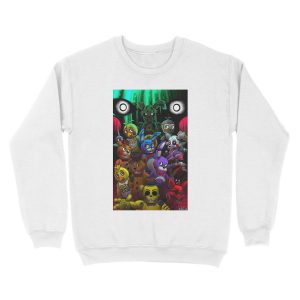 Alternative view of FNaF-all togheter Unisex Crewneck Sweatshirt