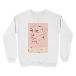 Alternative view of for you in silence Unisex Crewneck Sweatshirt