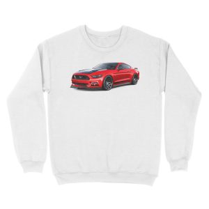 Alternative view of Ford Mustang GT 2015 Unisex Crewneck Sweatshirt