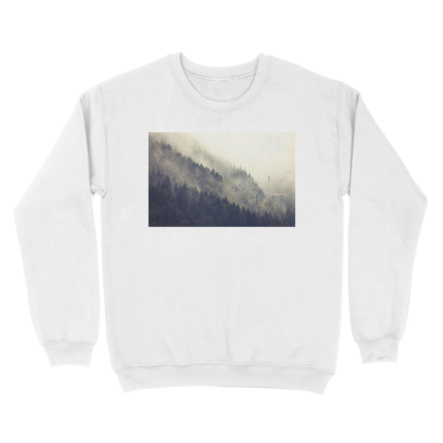 Forest Moon Unisex Crewneck Sweatshirt - Image 2