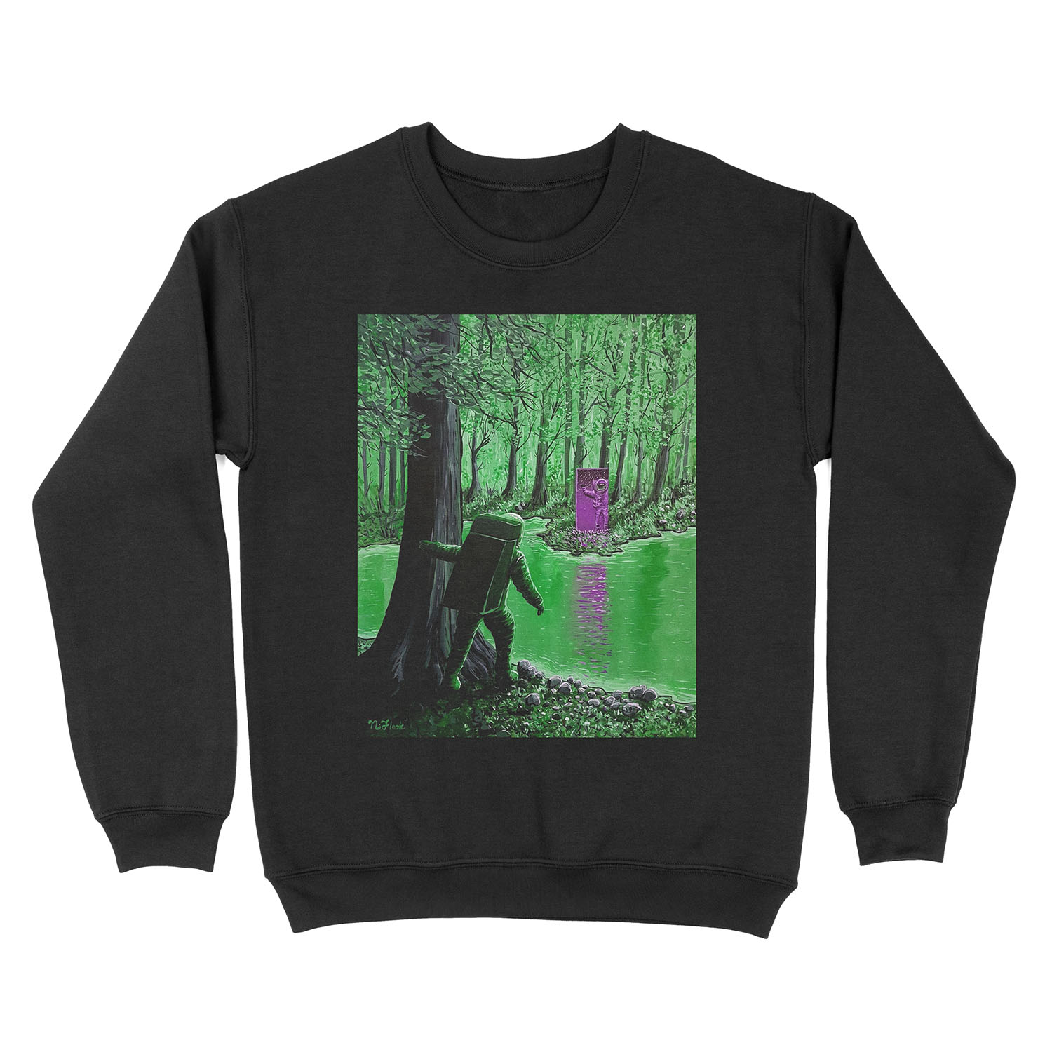 Forest Of Illusion #1 Unisex Crewneck Sweatshirt