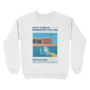 Alternative view of Forty years a modern art Unisex Crewneck Sweatshirt