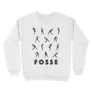 Alternative view of Fosse Moves Unisex Crewneck Sweatshirt