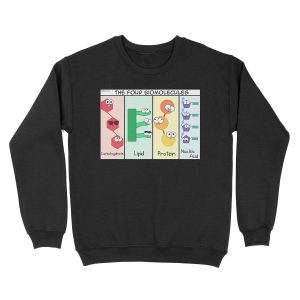 Four Biomolecules Unisex Crewneck Sweatshirt