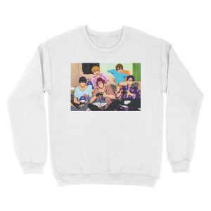 Alternative view of fr05 Unisex Crewneck Sweatshirt