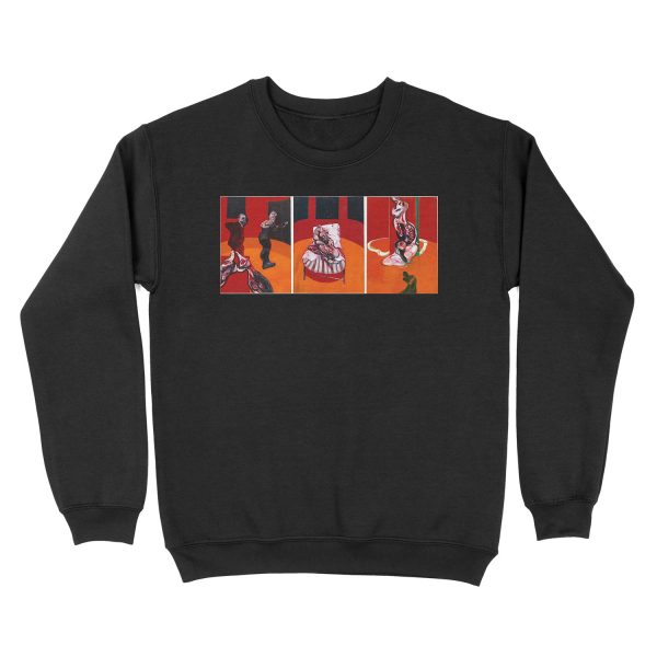Francis Bacon - Three Studies For A Crucifixion Unisex Crewneck Sweatshirt