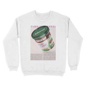 Alternative view of Frank Ocean - Blonde as Ice Cream Unisex Crewneck Sweatshirt