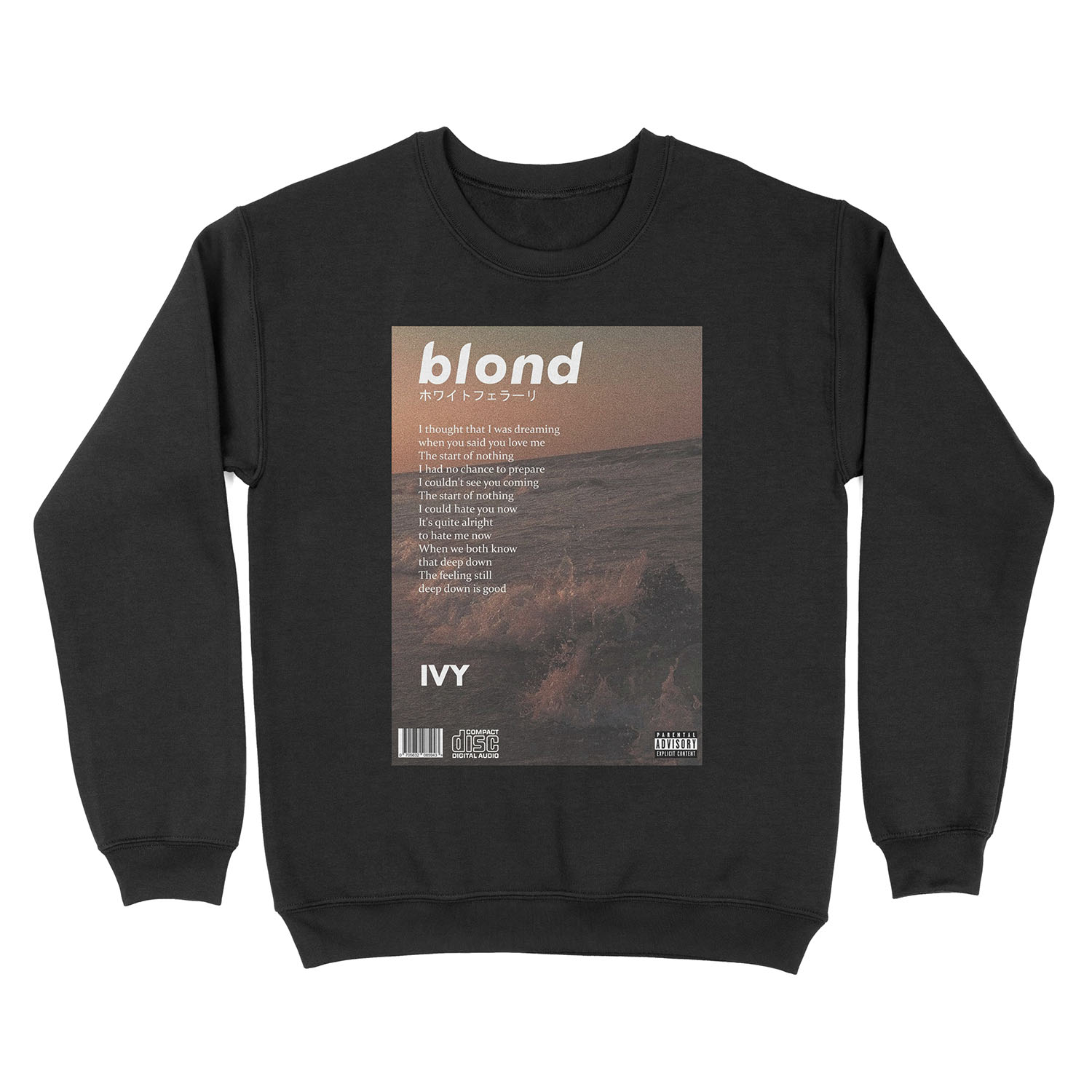 Frank Ocean - Blonde Ivy Unisex Crewneck Sweatshirt