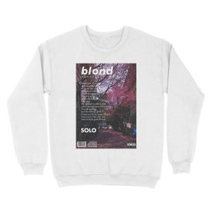 Alternative view of Frank Ocean - Blonde Solo Unisex Crewneck Sweatshirt