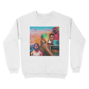 Alternative view of Frank Ocean Collage Unisex Crewneck Sweatshirt