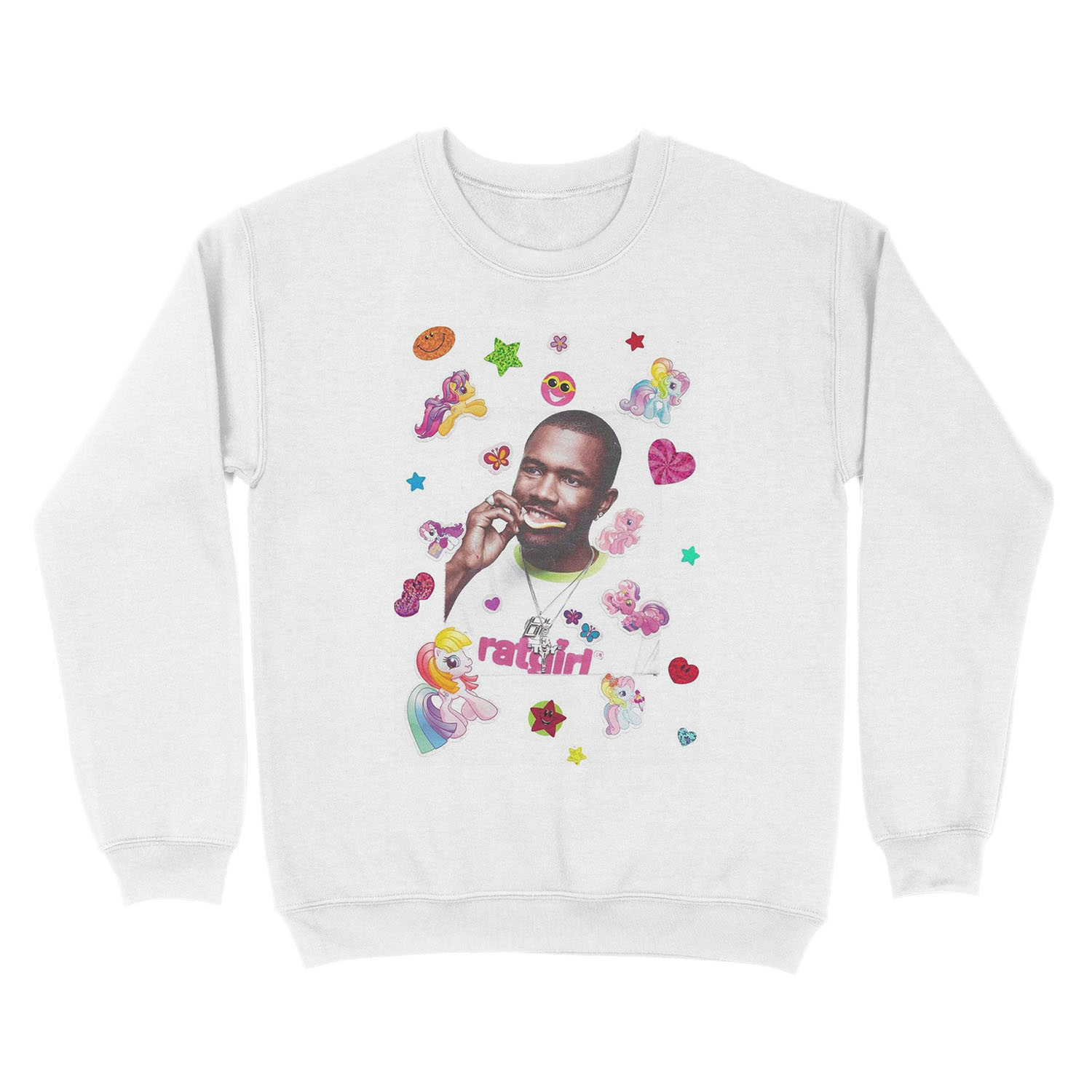 frank ocean y2k aesthetic Unisex Crewneck Sweatshirt - Image 2