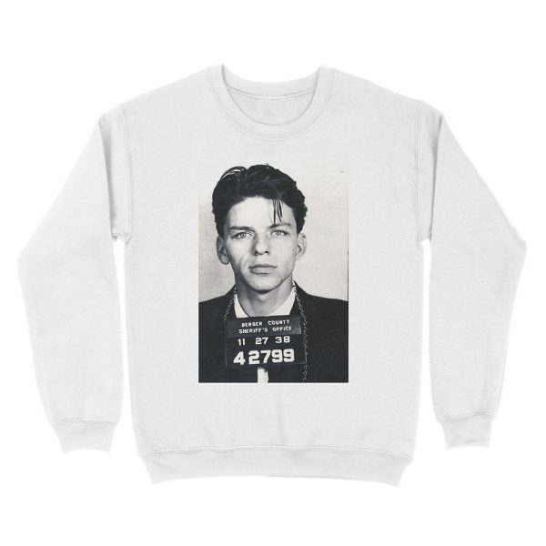 Frank Sinatra Mug Shot Unisex Crewneck Sweatshirt - Image 2