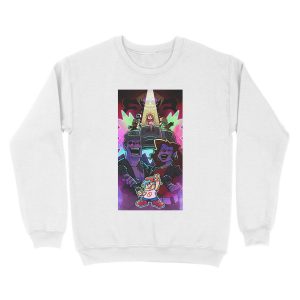 Alternative view of Freaky on a Friday Night Unisex Crewneck Sweatshirt