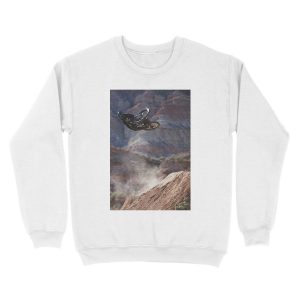 Alternative view of Freeride MTB Unisex Crewneck Sweatshirt
