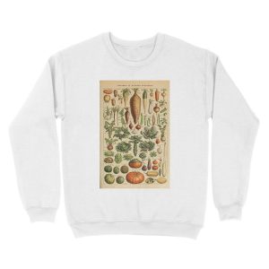 Alternative view of French Vintage Vegetables Unisex Crewneck Sweatshirt