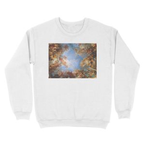 Alternative view of Fresco of Angels in the Palace of Versailles Unisex Crewneck Sweatshirt