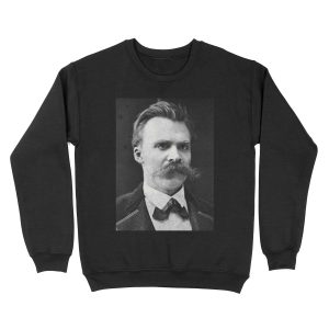 Friedrich Nietzsche Photo Unisex Crewneck Sweatshirt