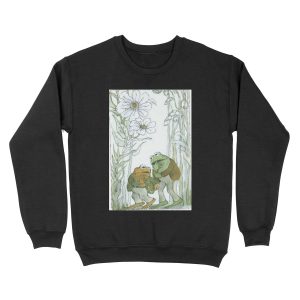 Frog and Toad - the jacket Unisex Crewneck Sweatshirt