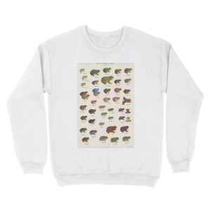 Alternative view of Frogs & Toads of Europe Unisex Crewneck Sweatshirt