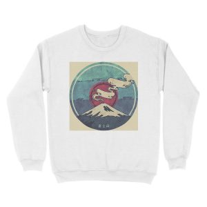 Alternative view of Fuji Unisex Crewneck Sweatshirt