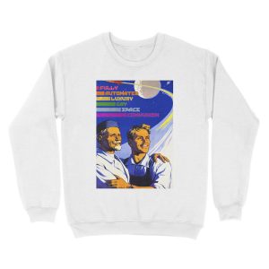 Alternative view of Fully Automated Luxury Gay Space Communism Unisex Crewneck Sweatshirt
