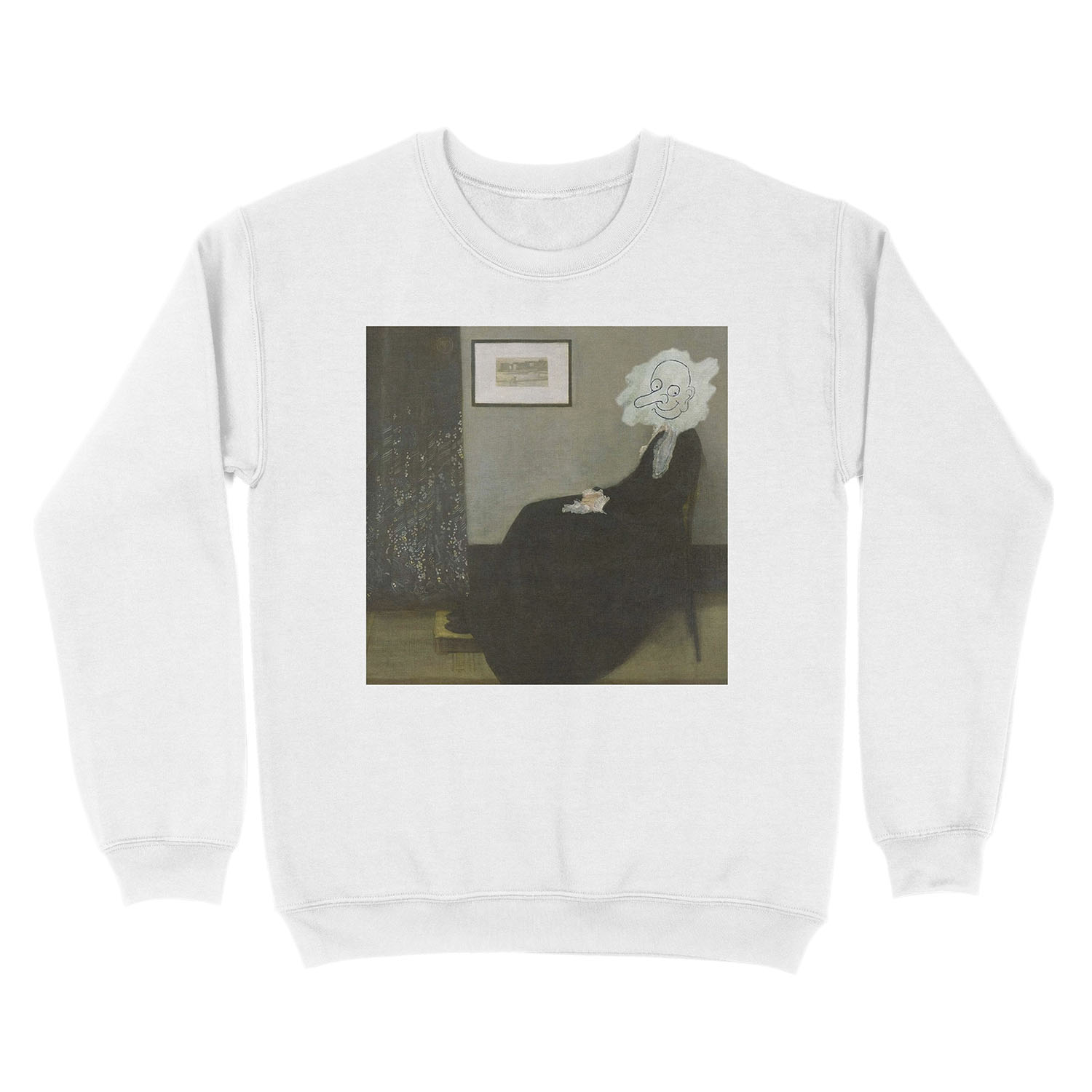 funny man Unisex Crewneck Sweatshirt - Image 2