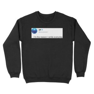 funny tweet Unisex Crewneck Sweatshirt