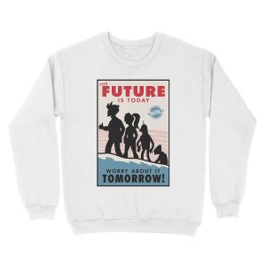 Alternative view of futurama Unisex Crewneck Sweatshirt