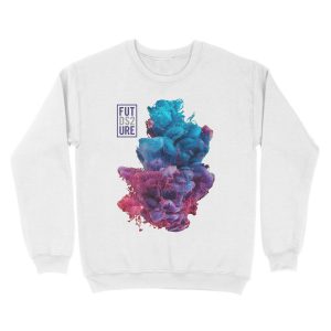 Alternative view of Future DS2 CD cover - Dirty Sprite 2 artwork Unisex Crewneck Sweatshirt