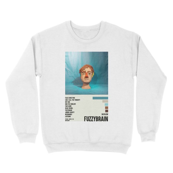 Fuzzybrain Dayglow Unisex Crewneck Sweatshirt - Image 2