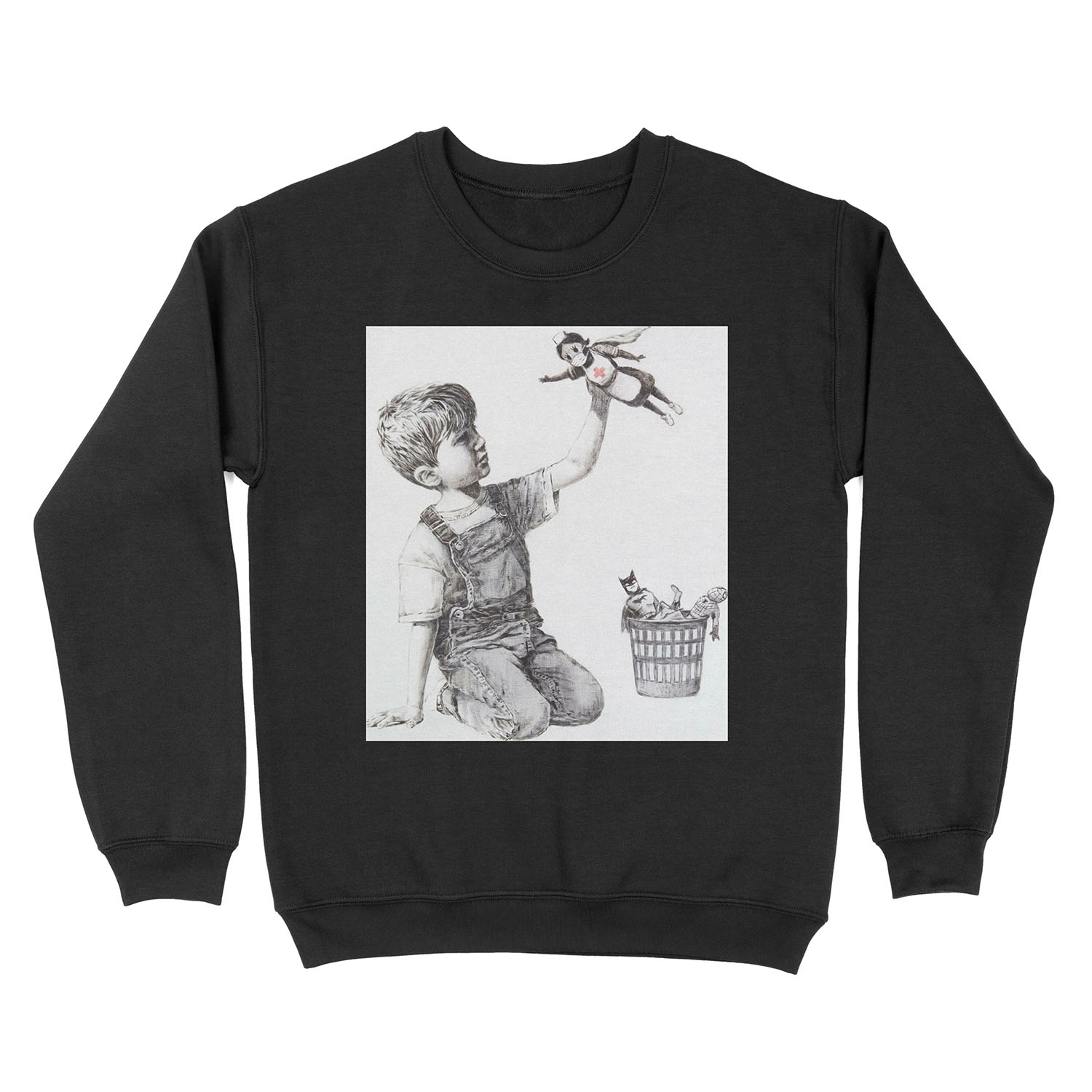 Game Changer - Banksy Unisex Crewneck Sweatshirt
