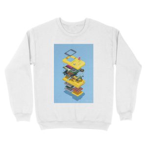 Alternative view of Gameboy Unisex Crewneck Sweatshirt