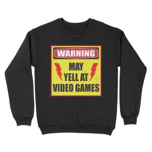Gamer Warning Unisex Crewneck Sweatshirt