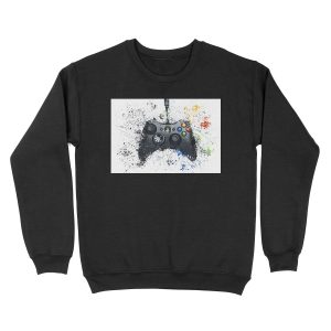 Gaming Controller Unisex Crewneck Sweatshirt