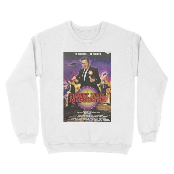 Geng threat level midnight Unisex Crewneck Sweatshirt - Image 2