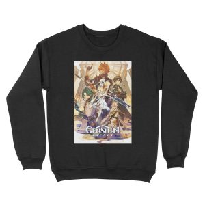 Genshin Impact Unisex Crewneck Sweatshirt