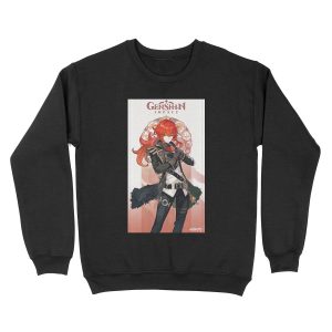 Genshin Impact Diluc Unisex Crewneck Sweatshirt