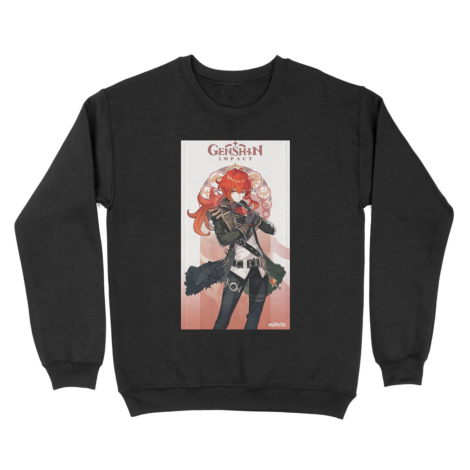 Genshin Impact Diluc Unisex Crewneck Sweatshirt
