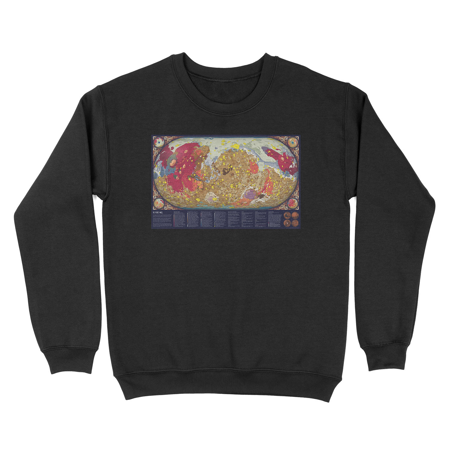 Geology of Mars Unisex Crewneck Sweatshirt
