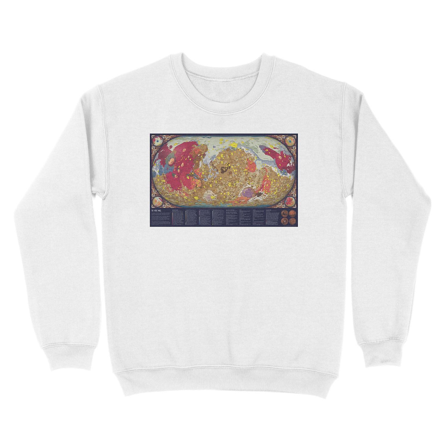 Geology of Mars Unisex Crewneck Sweatshirt - Image 2