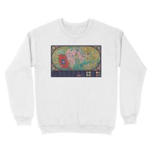 Alternative view of Geology of the Moon Unisex Crewneck Sweatshirt