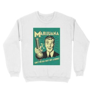 Alternative view of Get a Bong 60's Style Unisex Crewneck Sweatshirt