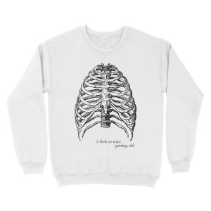 Alternative view of Getting Old (Lorde Ribs) Unisex Crewneck Sweatshirt