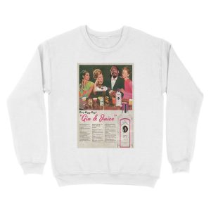 Alternative view of Gin & Juice Unisex Crewneck Sweatshirt