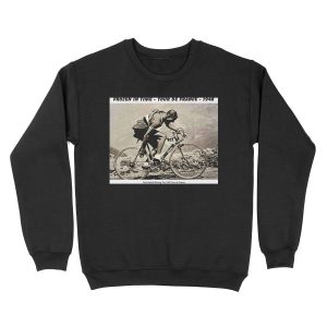 GINO BARTALI : Vintage 1948 Winning Tour De France Advertising Print Unisex Crewneck Sweatshirt