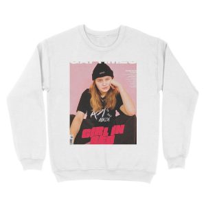 Alternative view of Girl in Red Gay Times Cover Unisex Crewneck Sweatshirt