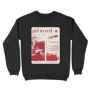 Girl in red tour Unisex Crewneck Sweatshirt