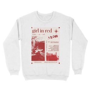 Alternative view of Girl in red tour Unisex Crewneck Sweatshirt