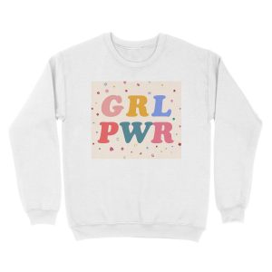 Alternative view of girl power Unisex Crewneck Sweatshirt
